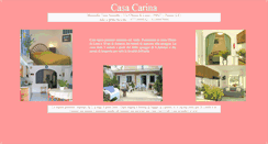 Desktop Screenshot of casacarina.prolocodiponza.it